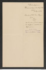 k.k. naturhistorisches Hofmuseum, Intendanzakten 1885-1896 (Hauer), Aktenzahl Z.657/1892, Seite 2